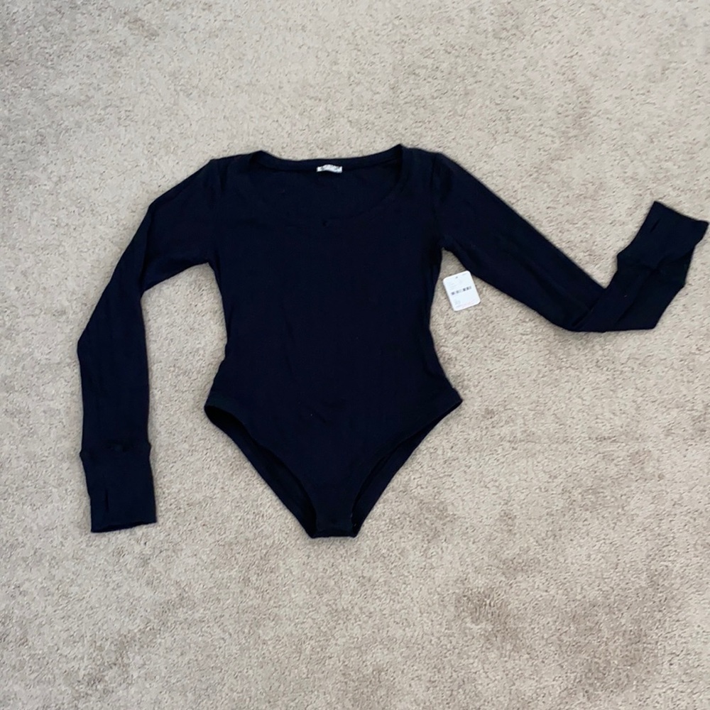 Free People Tee Babe Bodysuit